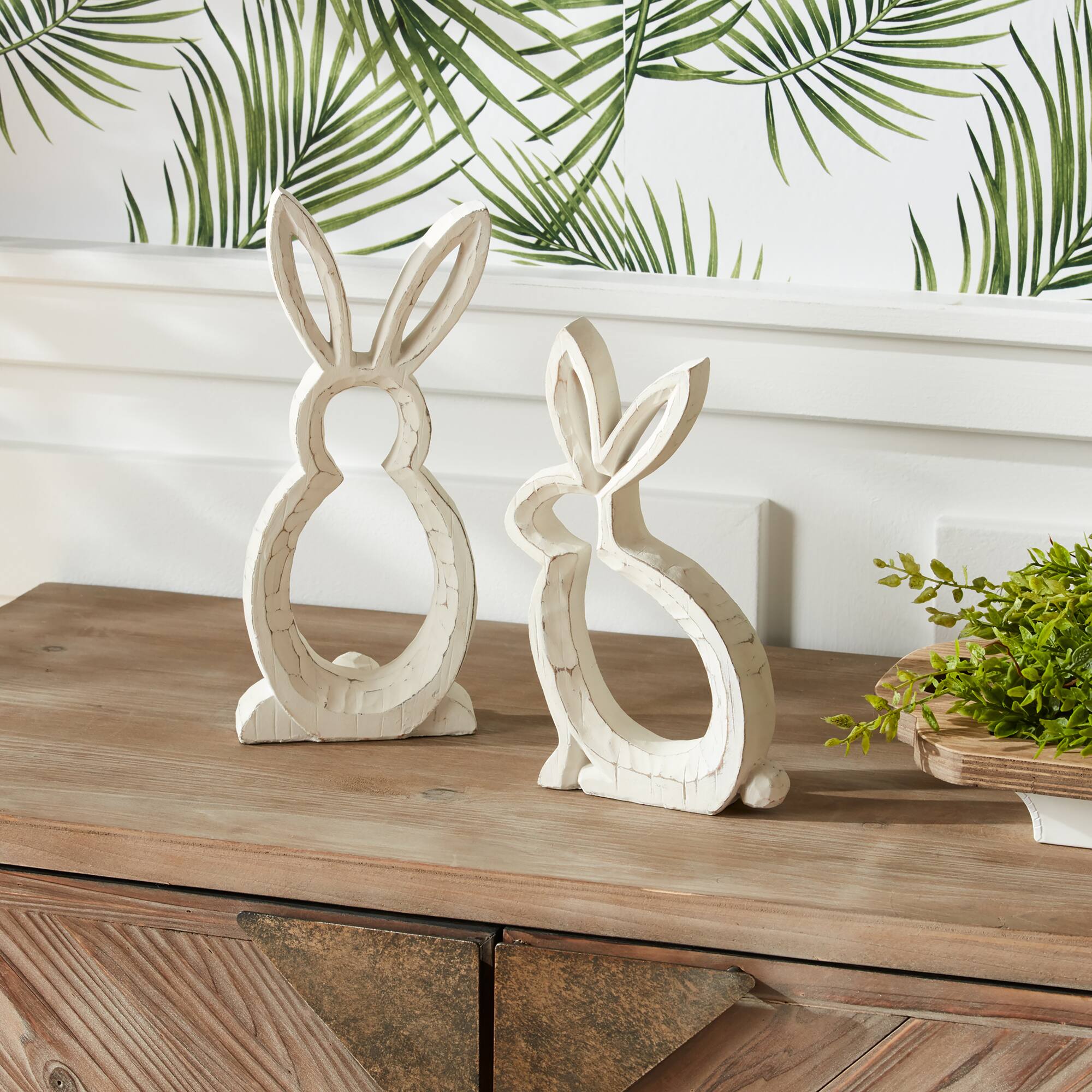 Bunny Outline Décor Set